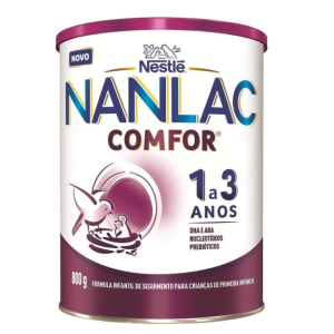 Fórmula Infantil Nanlac Comfor Nestlé 1 a 3 anos 800g