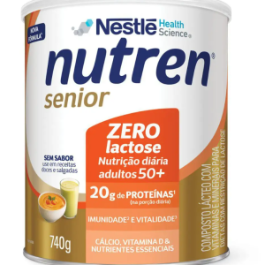 Nutren Senior Zero Lactose sem sabor 740g